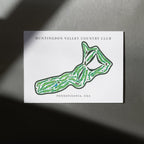Huntingdon Valley Country Club Golf Course Prints, Pennsylvania, Golf Map Artwork