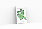 Hillcrest Country Club, Golf Course Canvas Print, California
