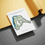 Monterey Peninsula Country Club Golf Course Prints, California, Golf Map Artwork
