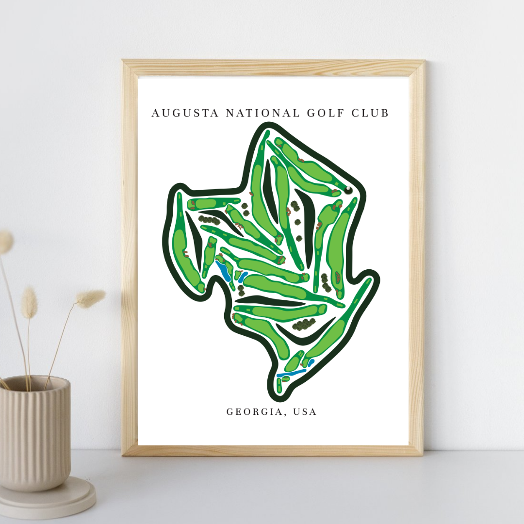 Augusta National Golf Club, Golf Course Print, Georgia