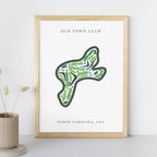 Old Town Club, Golf Course Print, North Carolina