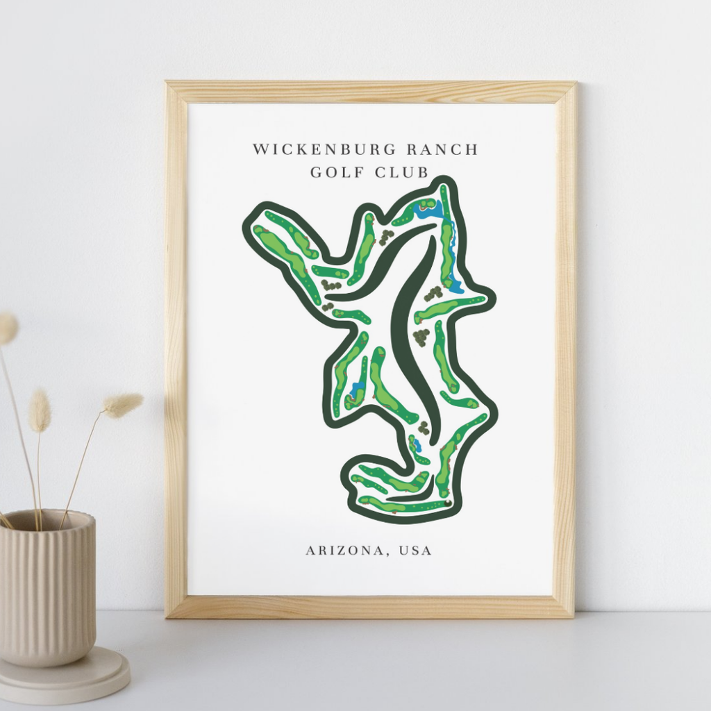 Wickenburg Ranch Golf Club, Golf Course Print, Arizona