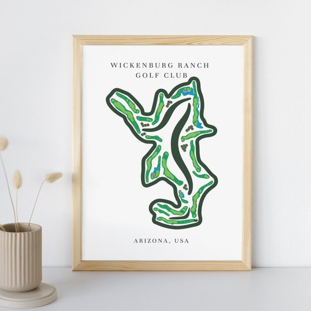 Wickenburg Ranch Golf Club, Golf Course Print, Arizona