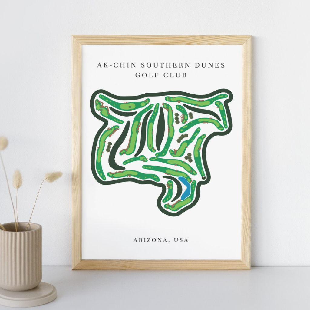 Ak-Chin Southern Dunes Golf Club Golf Course Print, Arizona
