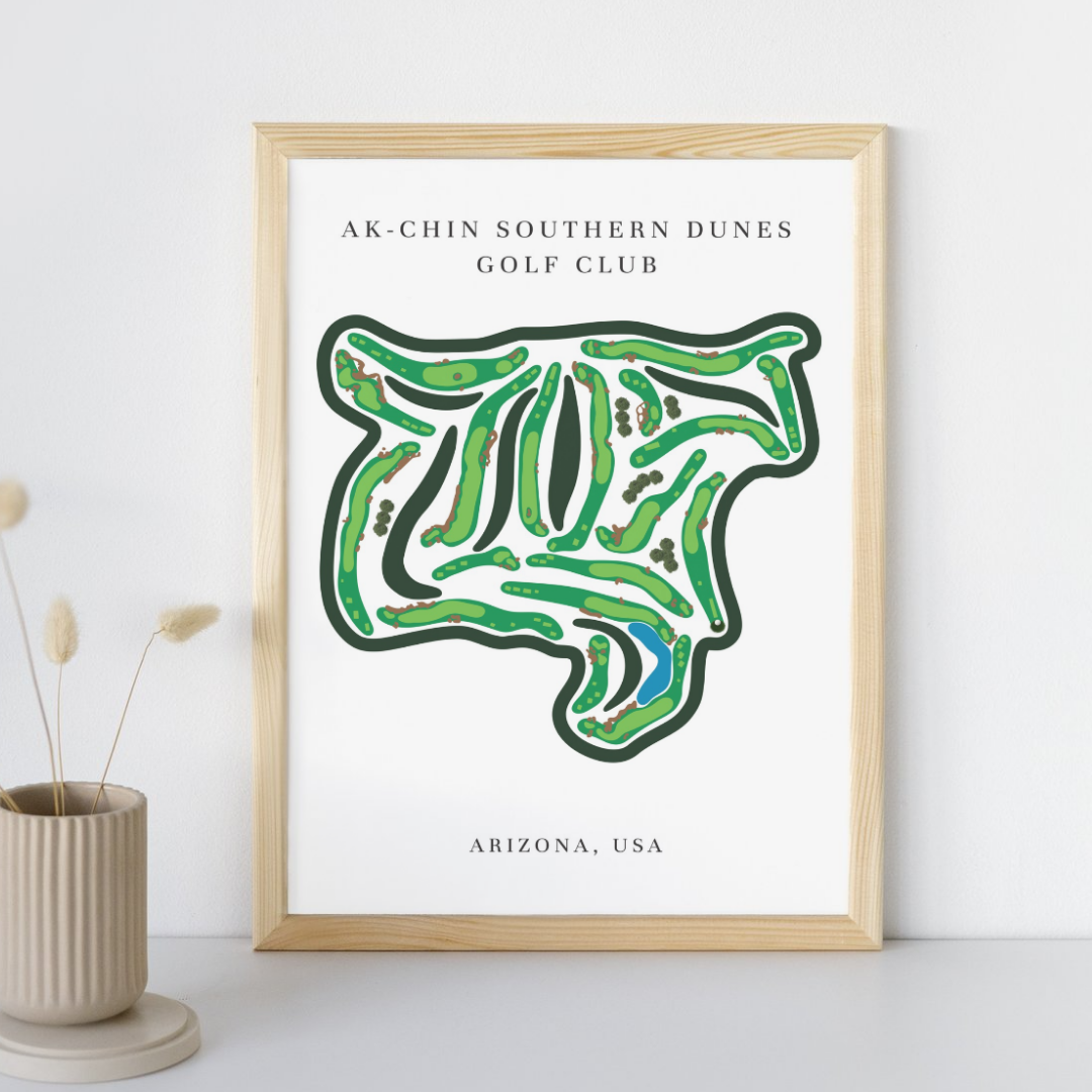 Ak-Chin Southern Dunes Golf Club Golf Course Print, Arizona