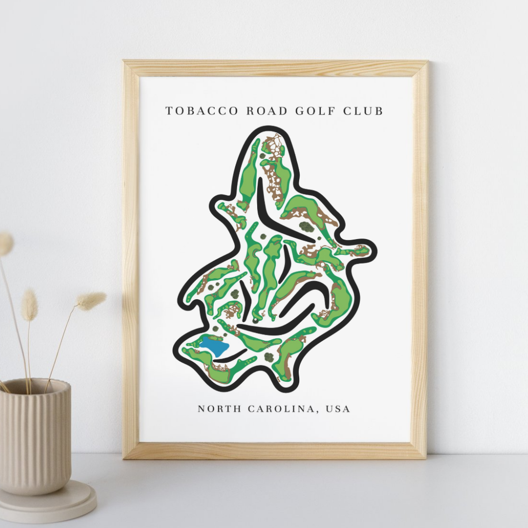 Tobacco Road Golf Club, Golf Course Print, North Carolina