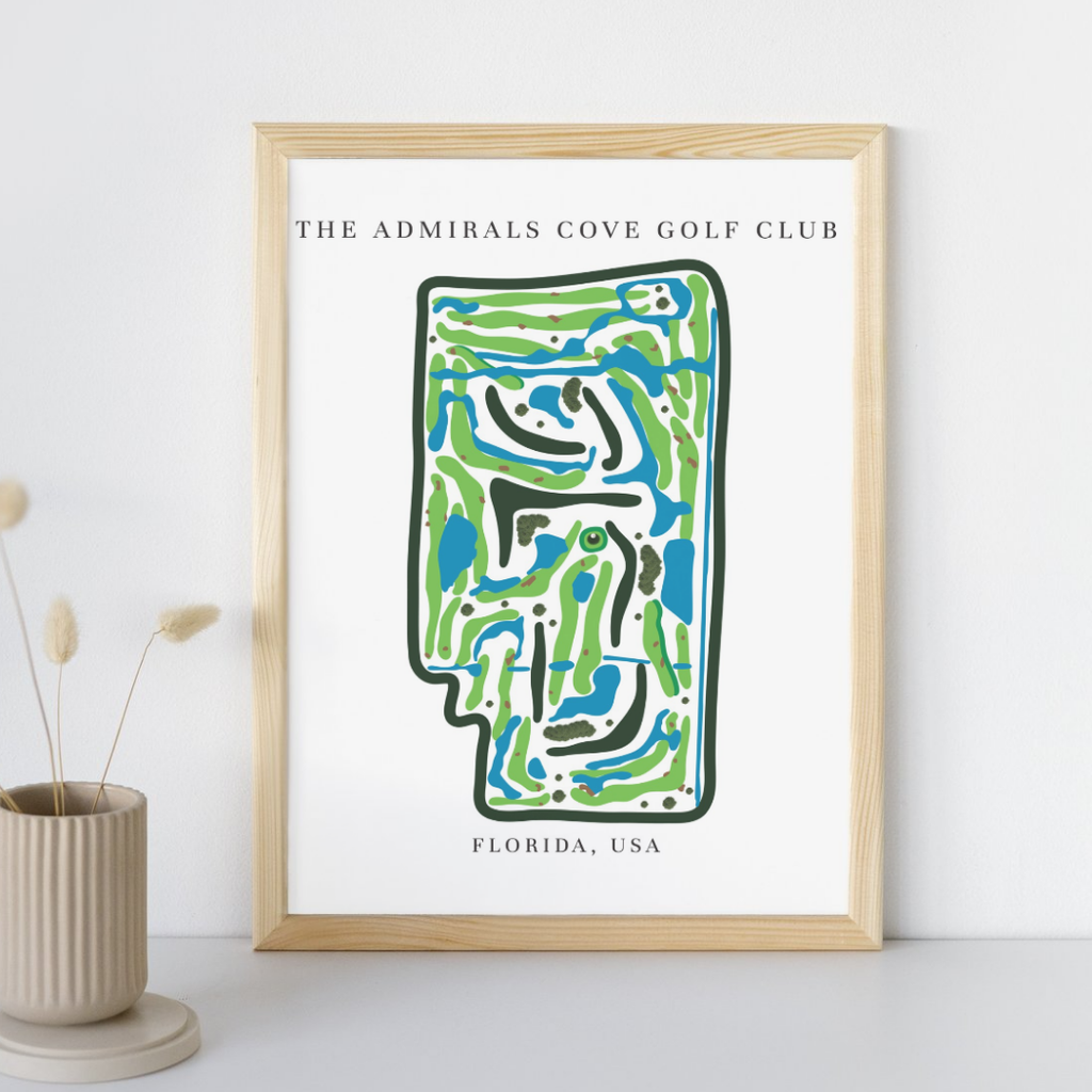 The Admirals Cove Golf Club, Golf Course Prints, Florida