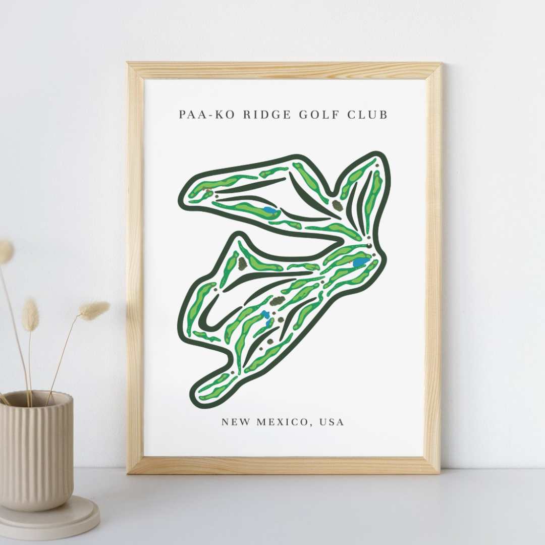 Paa-Ko Ridge Golf Club, New Golf Course Prints, Mexico