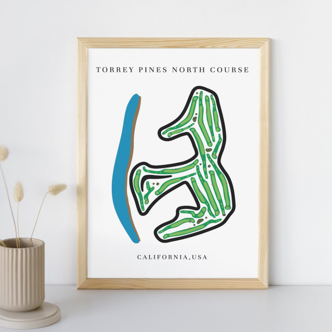 Torrey Pines North Course, Golf Course Print, California