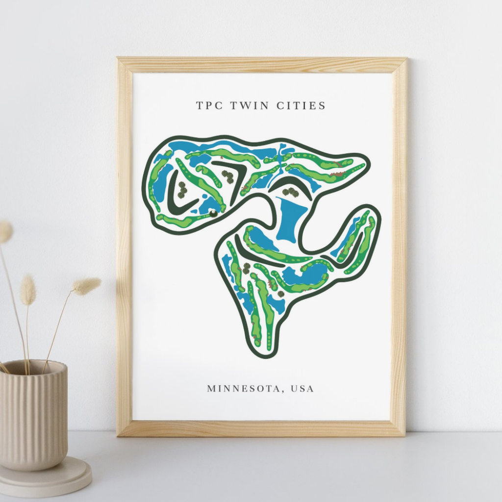 TPC Twin Cities, Golf Course Print, Minnesota