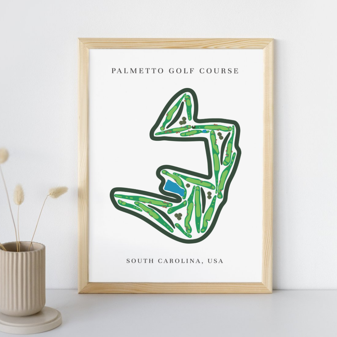 Palmetto Golf Course, Golf Course Prints, South Carolina