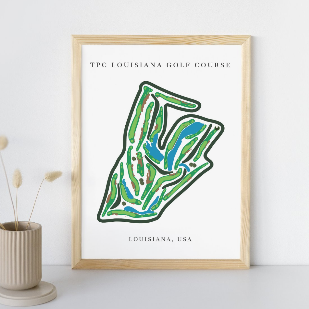 TPC Louisiana Golf Club, Golf Course Print, Louisiana
