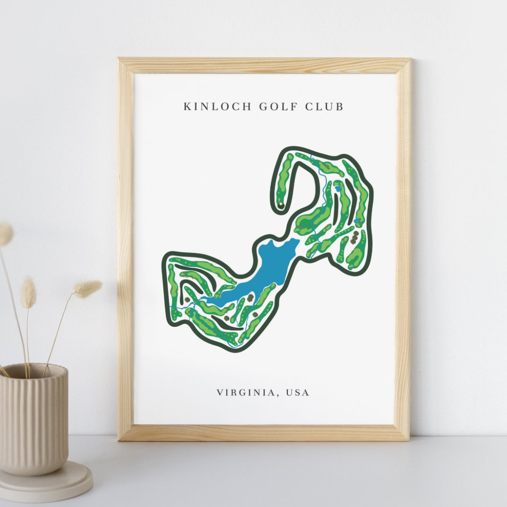 Kinloch Golf Club, Golf Course Prints, Virginia