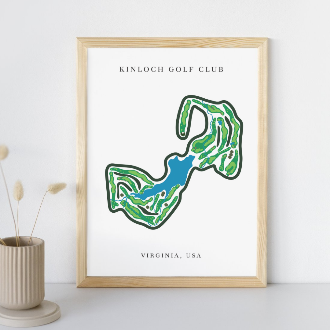 Kinloch Golf Club, Golf Course Prints, Virginia