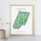 Baton Rouge Country Club, Golf Course Prints, Louisiana