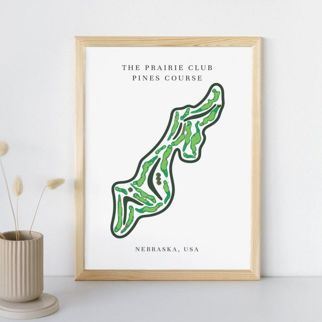 The Prairie Club Golf Club, Golf Course Print, Nebraska