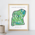 Lakeside Country Club, Golf Course Prints, Texas