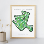 Hillcrest Country Club, Golf Course Prints, California