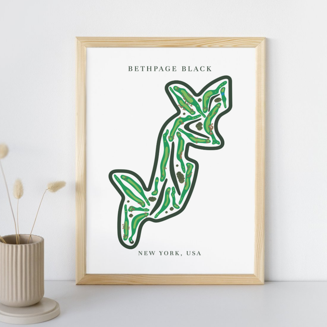 Bethpage Black, Golf Course Prints, New York