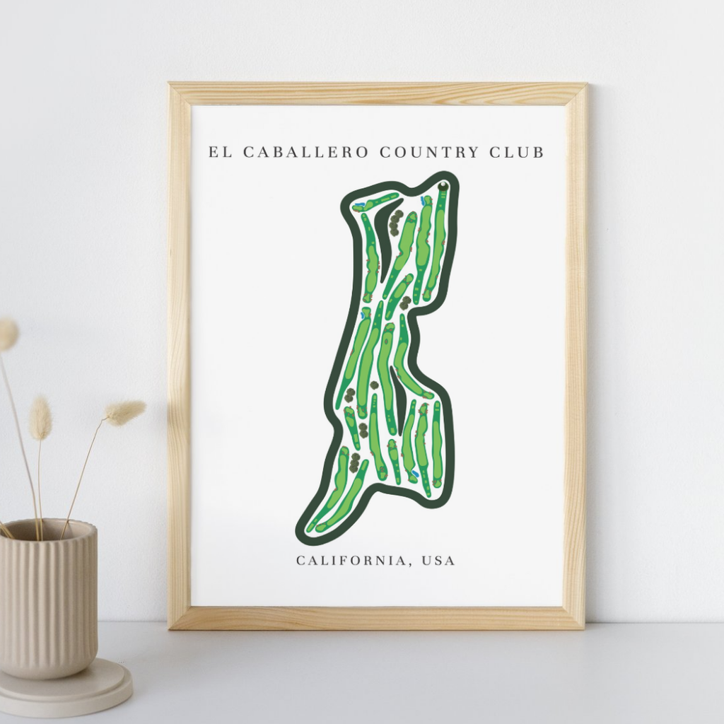 El Caballero Country Club, Golf Course Prints, California