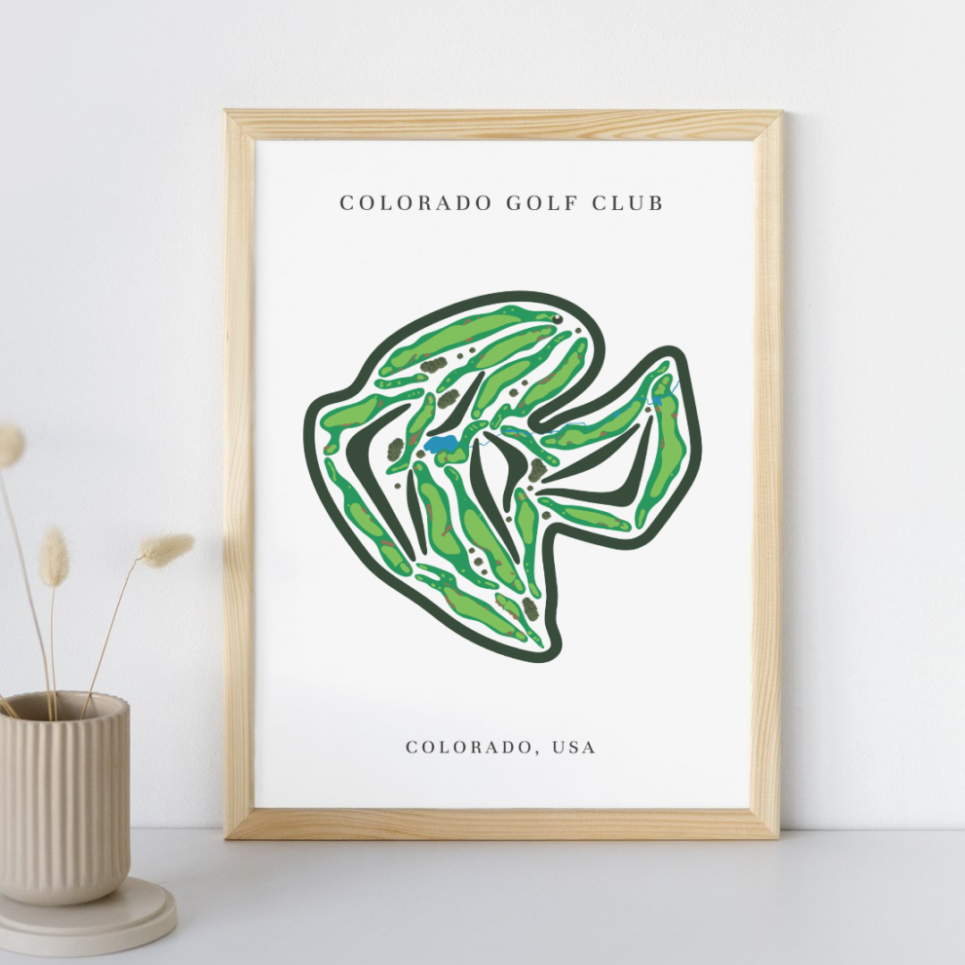 Colorado Golf Club, Golf Course Prints, Colorado
