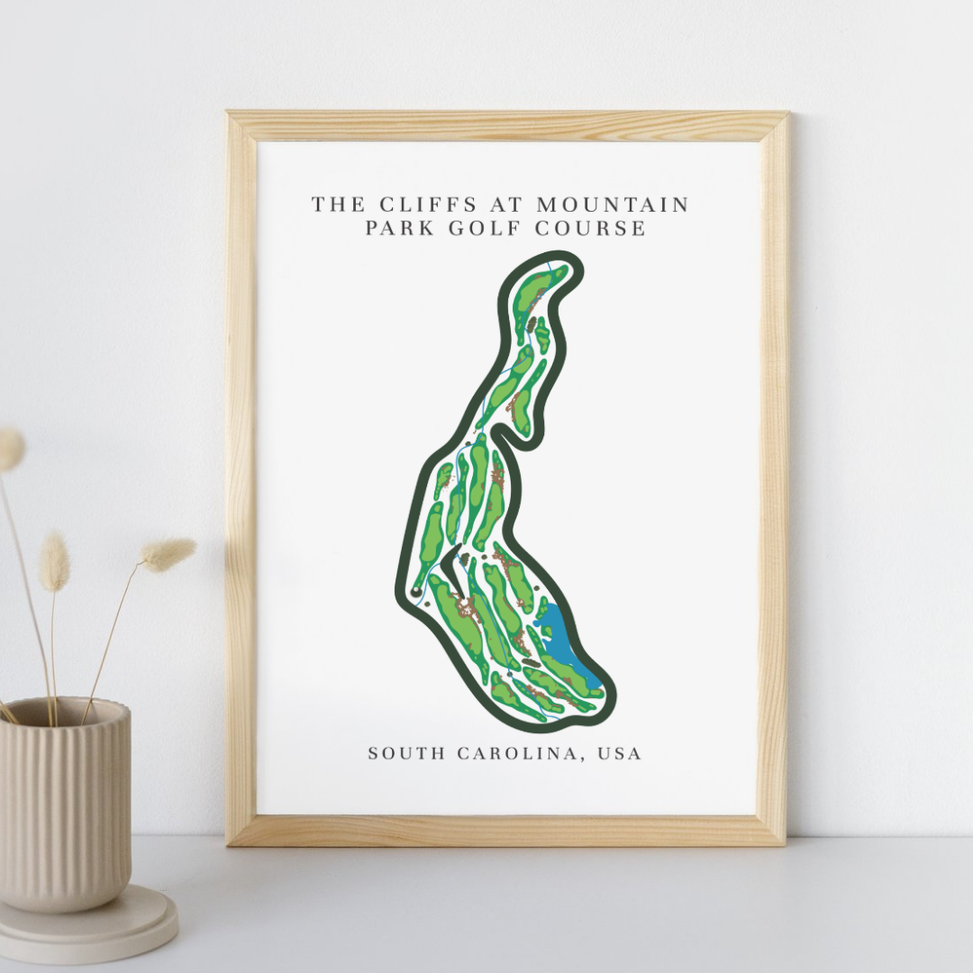 The Cliffs at Mountain Park Golf Course, Golf Course Prints, South Carolina