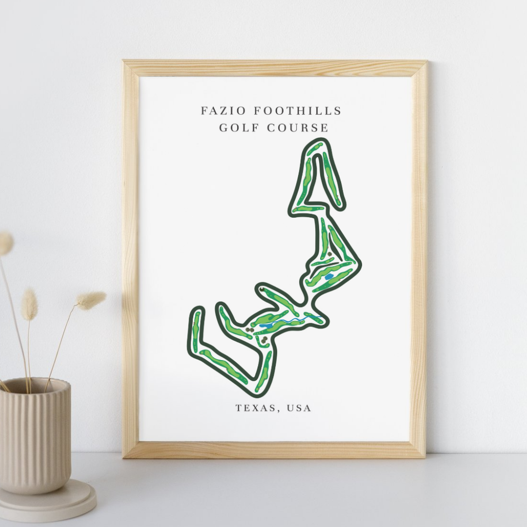 Fazio Foothills Golf Course at Omni Barton Creek Resort, Golf Course Prints, Texas