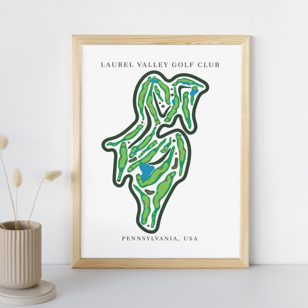 Laurel Valley Golf Club, Golf Course Prints, Pennsylvania