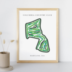 Columbia Country Club, Golf Course Print, Maryland