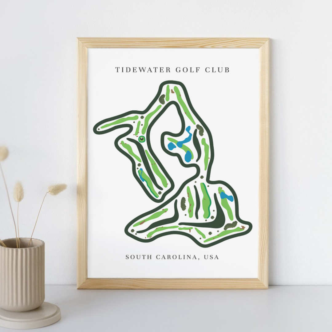 Tidewater Golf Club, Golf Course Prints, South Carolina