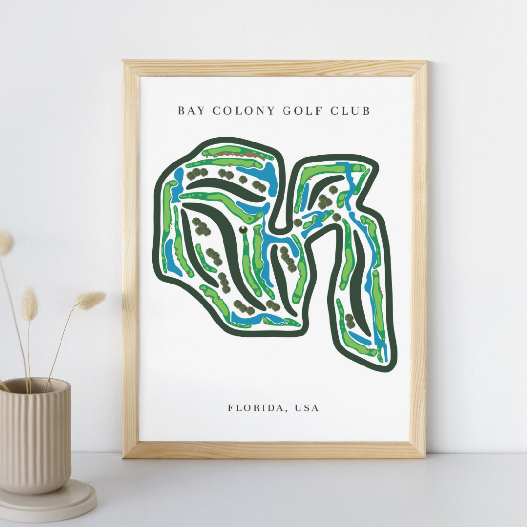 Bay Colony Golf Club, Golf Course Prints, Florida