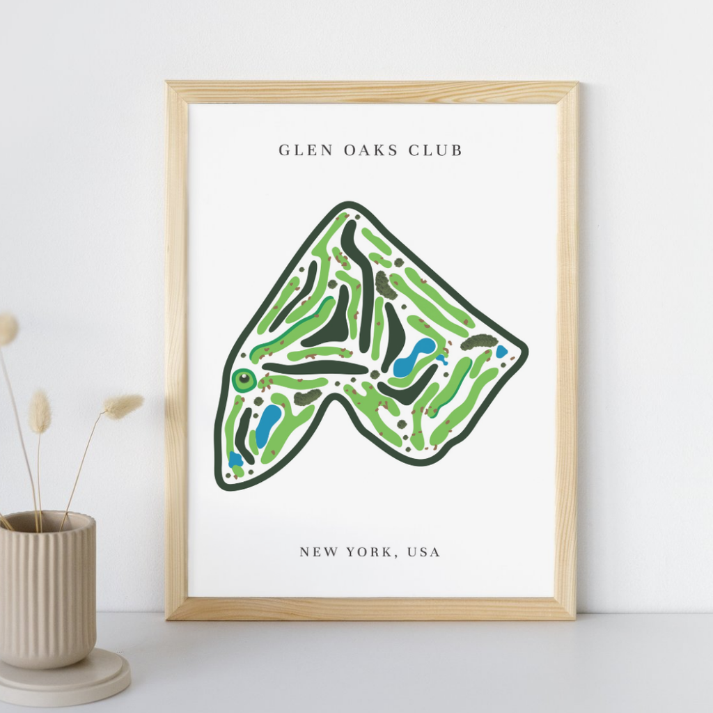 Glen Oaks Club, Golf Course Prints, New York