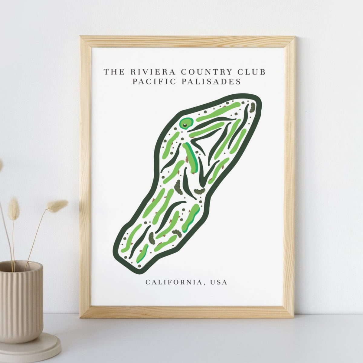 The Riviera Country Club, Golf Course Print, California