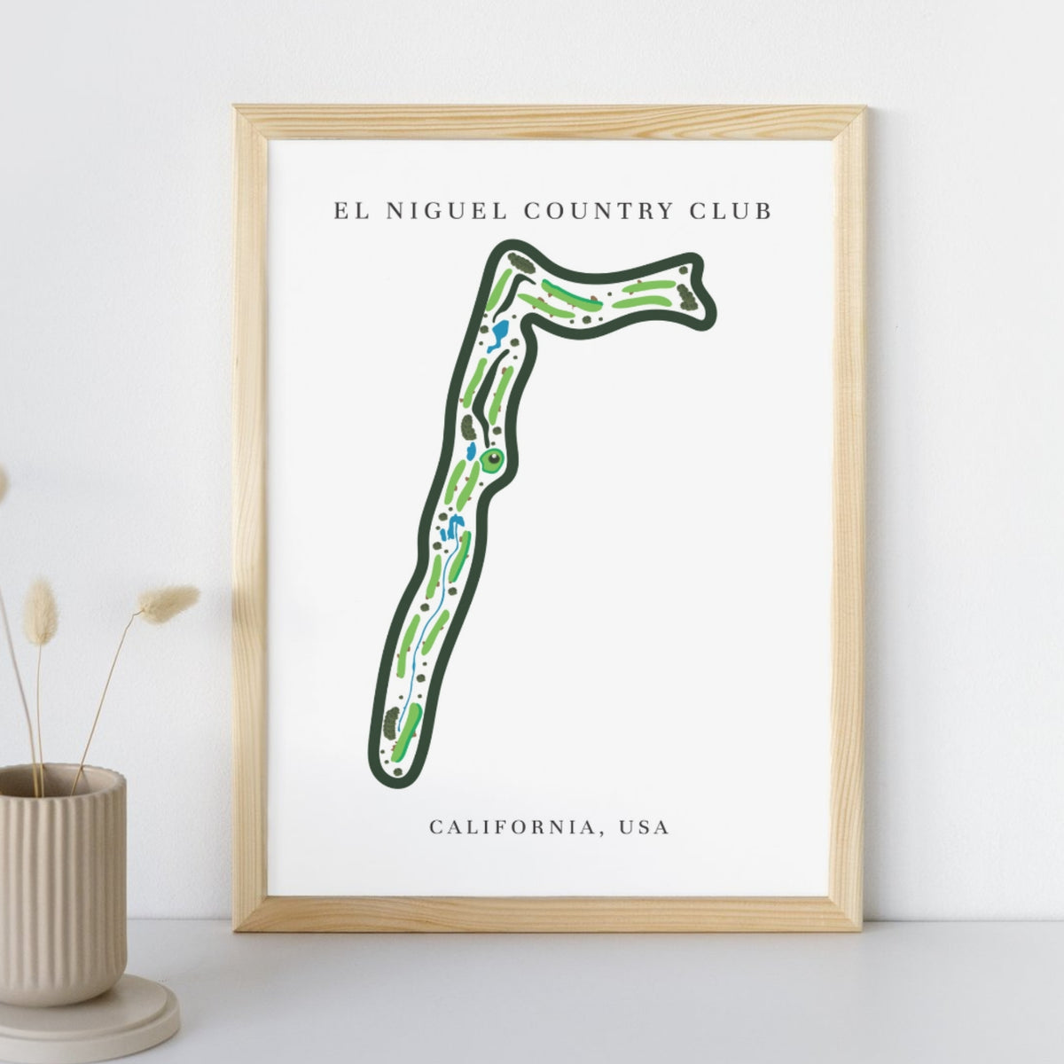 El Niguel Country Club, Golf Course Print, California