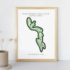 Pasatiempo Golf Club, Golf Course Print, California