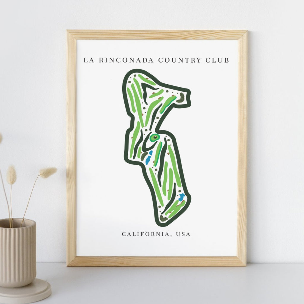La Rinconada Country Club, Golf Course Print, California