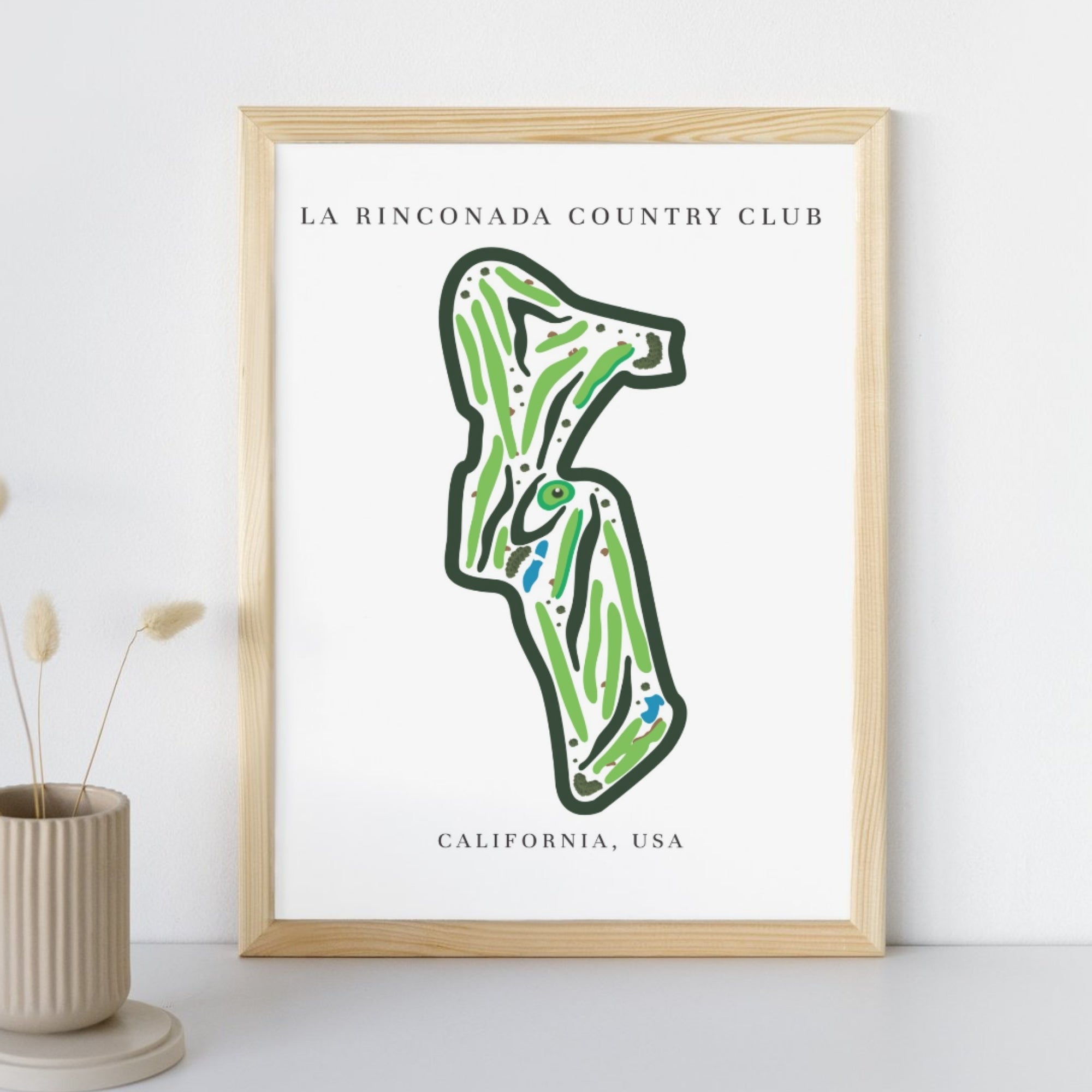 La Rinconada Country Club, Golf Course Print, California
