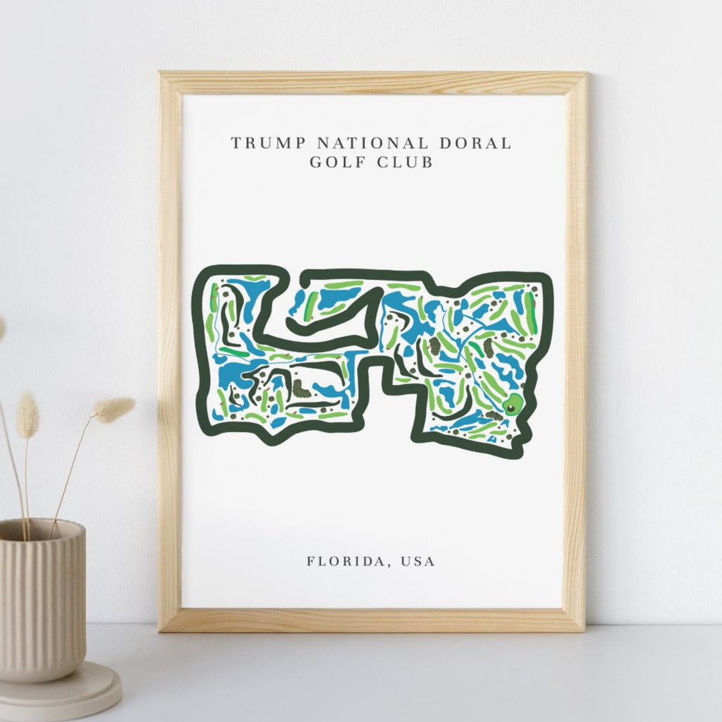 Trump National Doral Golf Club, Golf Course Print, Florida