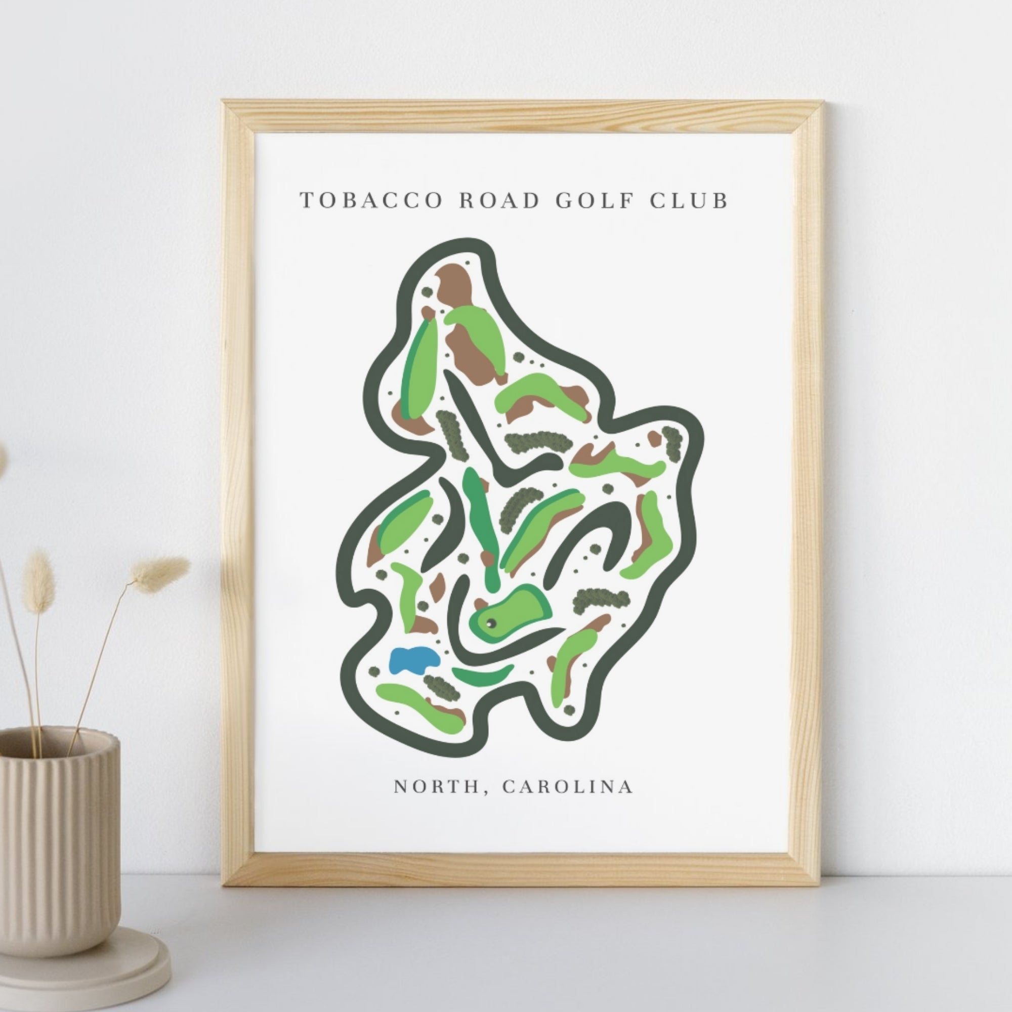 Tobacco Road Golf Club, Golf Course Print, North Carolina