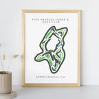 Pine Needles Lodge & Golf Club, Golf Course Print, North Carolina