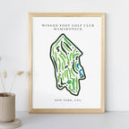 Winged Foot Golf Club, Golf Course Print, New York
