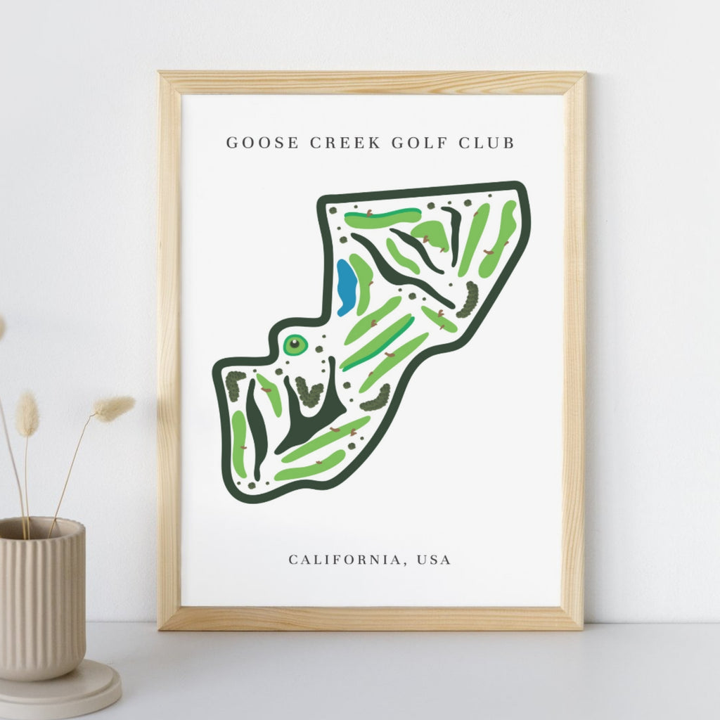 Goose Creek Golf Club, Golf Course Print, California