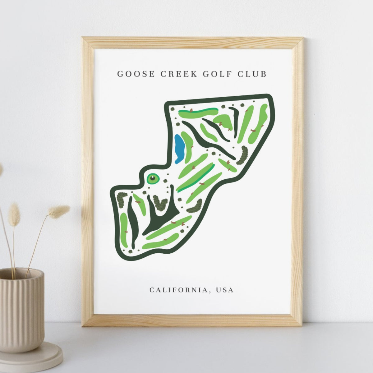 Goose Creek Golf Club, Golf Course Print, California