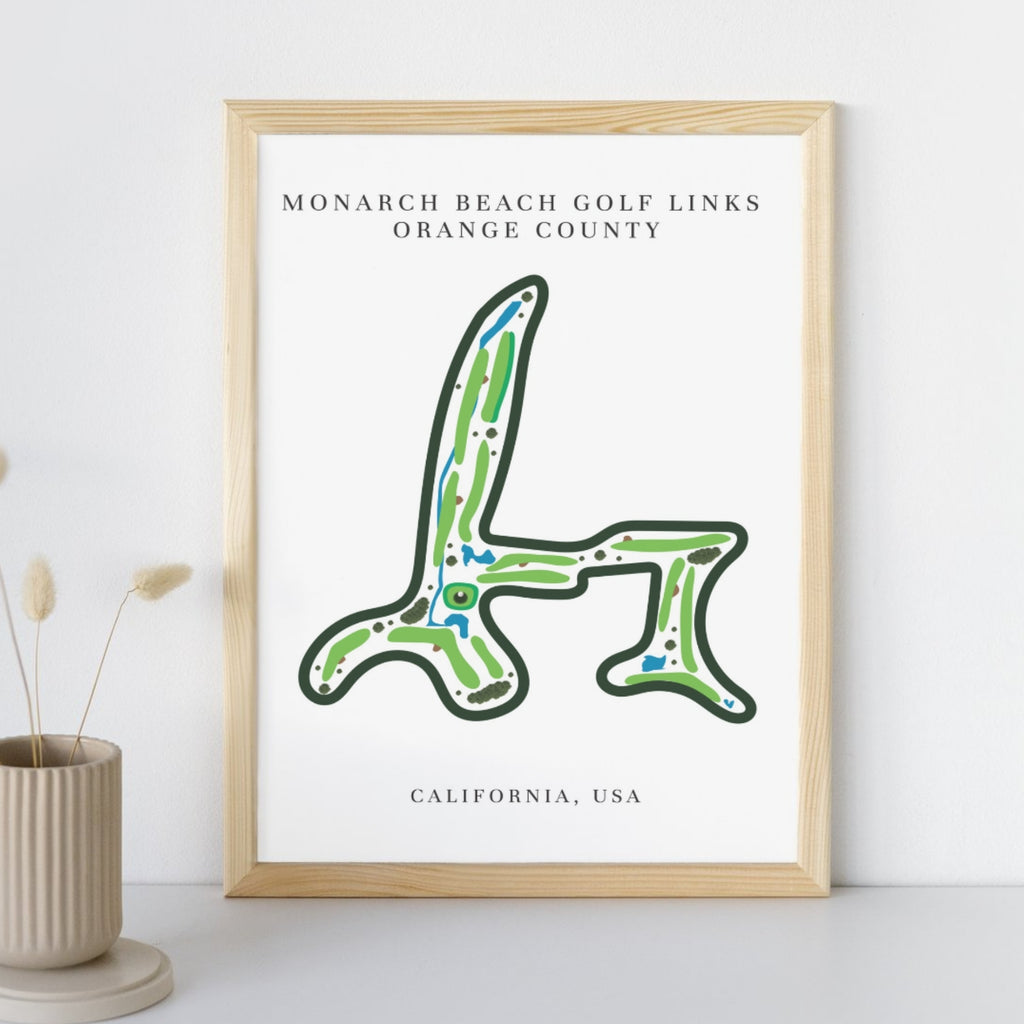 Monarch Beach Golf Links, Golf Course Print, California