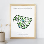 Birnam Wood Golf Club, Golf Course Print, California