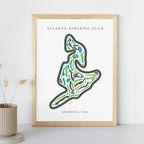 Atlanta Athletic Club, Golf Course Print, Georgia