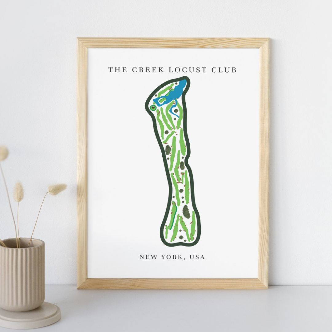 The Creek Locust Club, Golf Course Prints, New York
