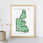 Bay Mills Golf Course, Golf Course Prints, Michigan
