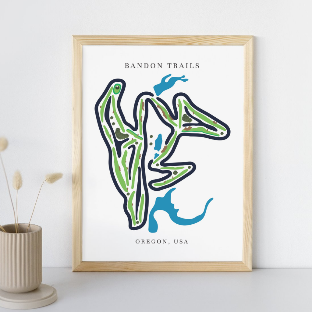 Bandon Dunes, Golf Course Prints, Oregon