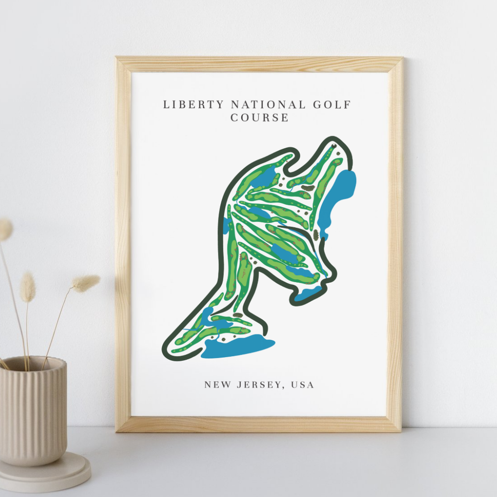 Liberty National Golf Course, Golf Course Prints, New Jersey